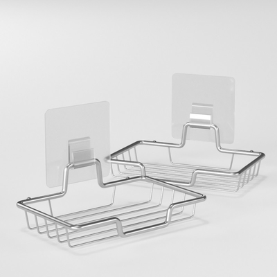 स्पंज केस डिस्पेंसर एक्सेसरी बाथरूम साबुन व्यंजन स्वयं चिपकने वाला घुड़सवार;