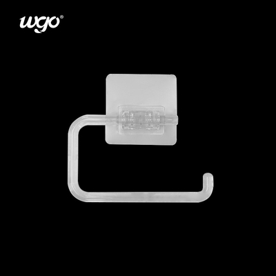 स्थापित बाथरूम टॉयलेट पेपर रोल धारक स्वयं चिपकने वाला क्षति मुक्त माउंटिंग